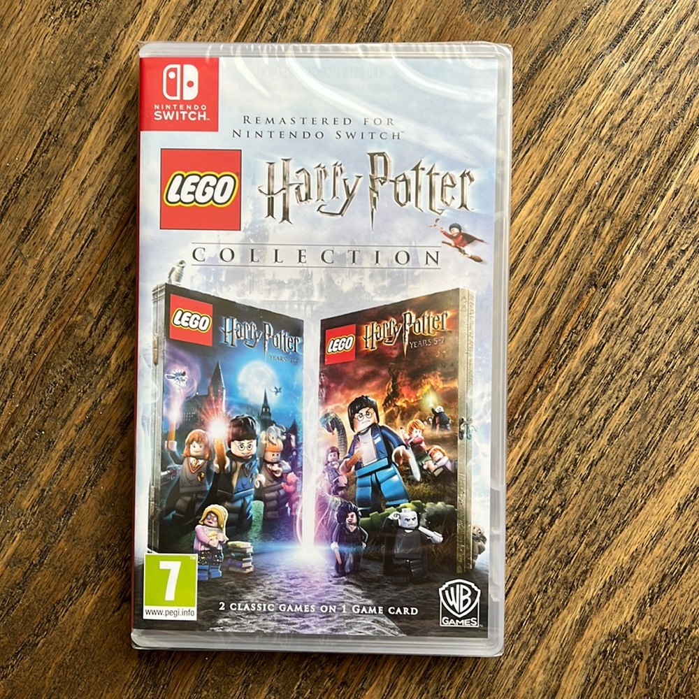 Nintendo switch Harry Potter game 2 in 1 card